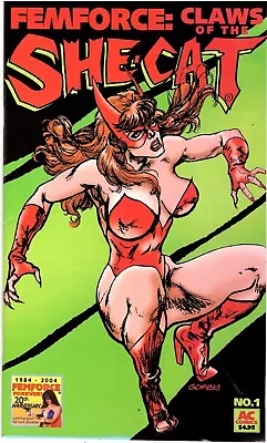 Buy Femforce: Claws Of The She-Cat #1 Brad Gorby AC Comics 2004 VF • 13.50£