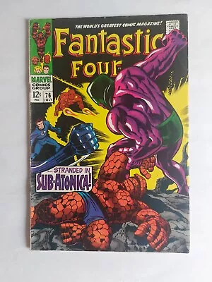Buy Fantastic Four #76 (1968) Marvel Comics VGF • 17.99£