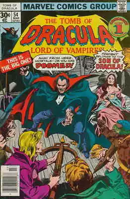 Buy Tomb Of Dracula #54 VG; Marvel | Low Grade - Blade Vampire Hunter - We Combine S • 9.59£