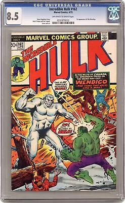 Buy Incredible Hulk #162 CGC 8.5 1973 0231970012 • 301.60£