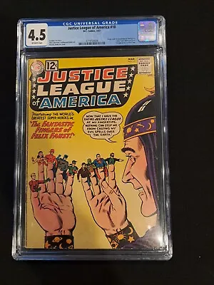 Buy Justice League Of America 10 CGC 4.5 DC 1962 1st Appearance Felix Faust • 132.58£
