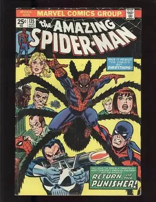 Buy Amazing Spider-Man 135 VG 4.0 High Definitions Scans *b11 • 100.08£