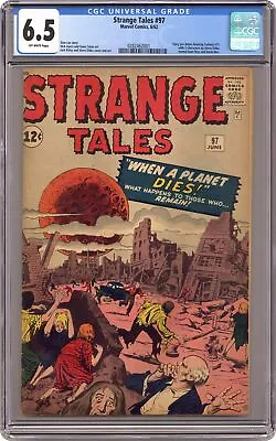 Buy Strange Tales #97 CGC 6.5 1962 0282462001 • 778.75£