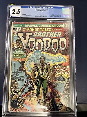 Buy Strange Tales #169 CGC 2.5 1969 Marvel Comics OW PGS Org 1st App Brother Voodoo • 78.85£