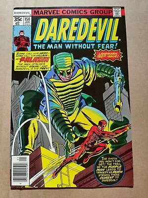 Buy Daredevil 150 Nice VF Marvel 1st App Paladin 1978 • 12.85£
