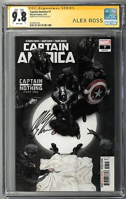 Buy Captain America #7 CGC SS 9.8 (Mar 2019, Marvel) Signed By Alex Ross, Echo App. • 239.86£