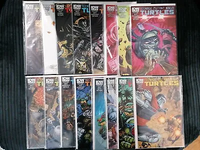 Buy Teenage Mutant Ninja Turtles 29-44 IDW Comics Bagged And Boarded New • 200£