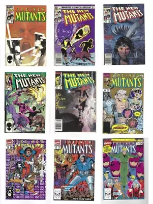 Buy New Mutants Keys Lot : 18 Comics W/  1 8 10 16 18 19 25 26 87 100 & Annual 6 B • 80.04£