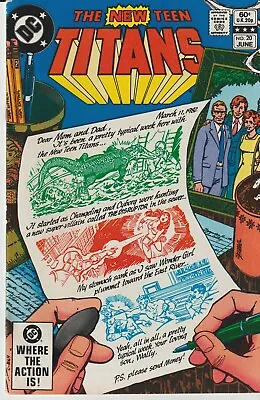 Buy Dc Comics New Teen Titans #20 June 1982 F • 2.95£