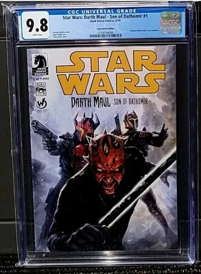 Buy Star Wars Darth Maul Son Of Dathomir #1 Convention Variant CGC 9.8 1/1000 • 708.74£