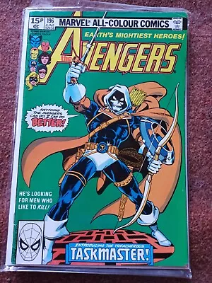 Buy Avengers 196 1st Taskmaster Appearance - Fine+/6.5 • 60£