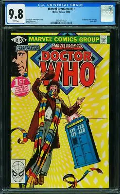 Buy MARVEL PREMIERE #57 -1st US Appearance Of DOCTOR WHO In Marvel Comics CGC 9.8 WP • 275.93£