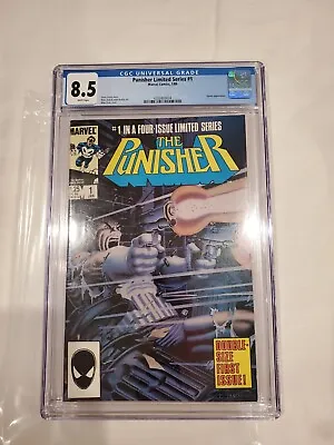 Buy Punisher Limited Series #1 CGC 8.5 White Pages Marvel Comics  • 68.21£