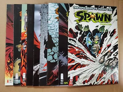Buy Lot Of 9 Spawn 101 102 103 104 105 106 107 108 111 Lot Run Image FN To VF • 61.34£