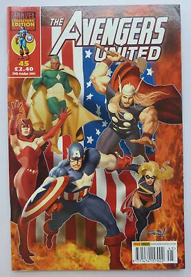 Buy The Avengers United #45 - Marvel UK Panini 20 October 2004 VF- 7.5 • 5.75£