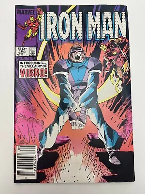 Buy Marvel Comics - Iron Man #186 (Sept, 1984) - Introducing Vibro! • 5.71£