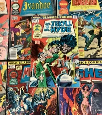 Buy Marvel Classic Comics Mixed Comic Book Lot #1 10 13 14 16 20 21 23 24 Gil Kane • 39.52£