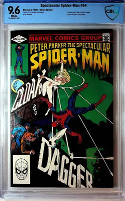 Buy Spectacular Spider-Man #64 Beautiful! CBCS Not CGC 9.6 1st Cloak And Dagger • 159.27£