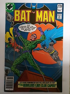 Buy Batman #317 Nov 1979 Cover Art By Dick Giordano Featuring The Riddler • 5£