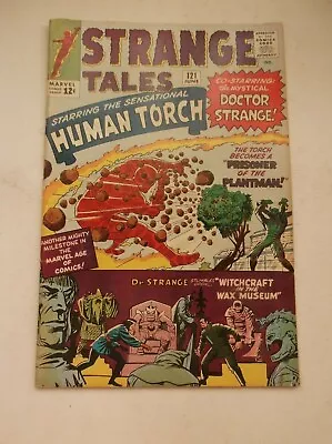 Buy Marvel: Strange Tales #121, Ditko's Dr. Strange, Plantman Origin, 1964, Fn+!!! • 79.43£