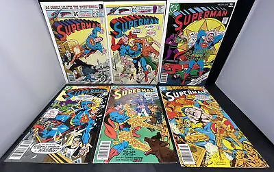 Buy Bronze DC Comic Lot Superman # 301, 304, 314, 315, 318, 321 Newsstand Lot Of 6. • 23.71£