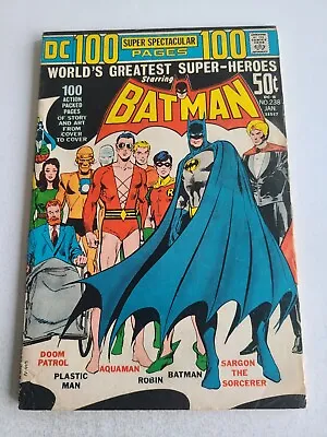 Buy Batman #238, DC 1972 Comic 100 Pages, Neal Adams Wrap-Around Cover!!  Fine 6.0 • 49.83£