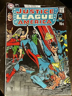 Buy Justice League Of America Vol 1 No 74 Sep 1969 DC, Silver Age • 20£