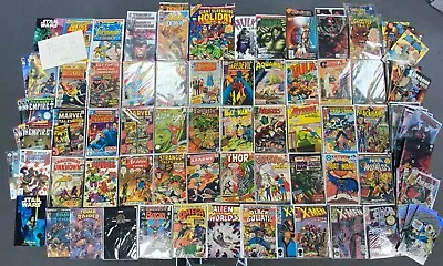 Buy Warehouse Clearance 160+ American Comic Books 1960's To Modern Marvel, DC BOX Q • 450£