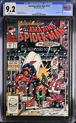 Buy Amazing Spider-Man 314  CGC 9.4 NM  W/ PAGES  N/CASE • 51.44£