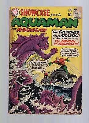 Buy Showcase #30 - Origin Of Aquaman - Aquaman Tryout Issue - Lower Grade Plus • 199.87£