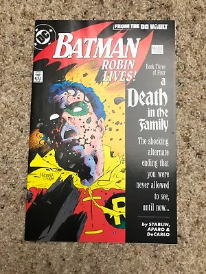 Buy Batman 428 Robin Lives D.C. Comics Facsimile Edition Of Famous Comic From 1988 • 10£
