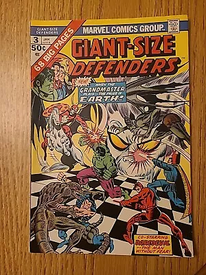 Buy Giant Size Defenders #3 - 1st App Korvac - VF- -  With MVS - Marvel Comics • 39.53£