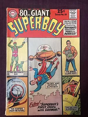 Buy Super Boy 80 Page Giant Annual #10 Superman Silver Age 1965 DC Comics • 7.87£