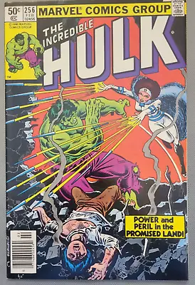 Buy Incredible Hulk #256 1981 Key Issue Newsstand 1st Appearance Of Sabra Fire *CCC* • 59.96£