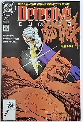 Buy Detective Comics #604 (1989) Vintage Key, Batman Vs The Mud Pack: Four Clayfaces • 10.28£