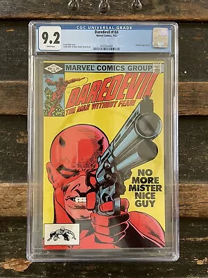 Buy Daredevil #184 | CGC 9.2 | Marvel 1982 | 1st Team-Up W/ Punisher| Frank Miller • 59.58£