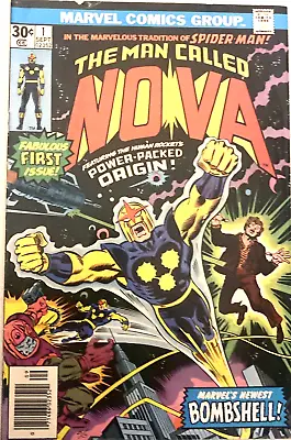 Buy Nova # 1.  1st Series.  Sept. 1976.  Key 1st Nova. John Buscema-art.  Fn+ 6.5. • 53.99£