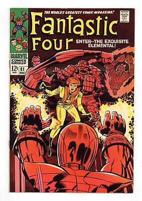 Buy Fantastic Four #81 FN/VF 7.0 1968 • 47.97£