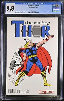 Buy Mighty Thor 700 CGC 9.8 Jack Kirby Variant Cover • 98.59£