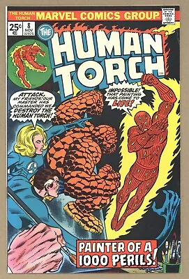 Buy Human Torch #8 FVF PAINTER + UN-HUMAN Repro Strange Tales + Golden Age 1975 U956 • 10.39£