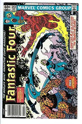 Buy Fantastic Four #252 VF/NM 1983 NEWSSTAND NO TATTOOZ :) • 7.10£