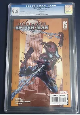 Buy Ultimate Spider-Man #115 Zombie Variant CGC 9.8 White Pages Only 1 On EBAY.. • 395.01£