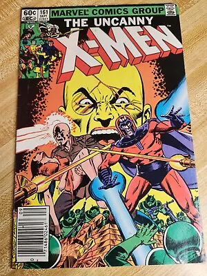 Buy Uncanny X-Men #161 Newsstand Origin Of Magneto Marvel Comics 1982 FN/VF • 7.96£