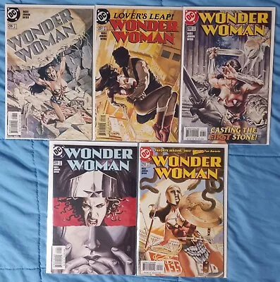 Buy Wonder Woman (1987 2nd Series) #206,207,208,209,210 NM High Grade Lot Run Stoned • 11.98£