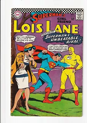 Buy Superman's Girl Friend, Lois Lane #74 1st App Bizarro Flash (DC, 1967) 1st Print • 15.98£
