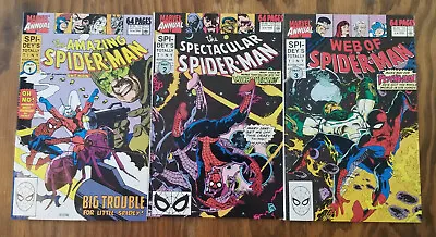 Buy Spider-Man Annual Lot Of 3. Amazing 24 Spectacular 10 Web 6. NM Near Mint 9.4 • 7.89£