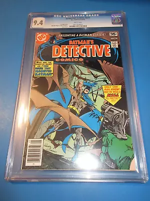 Buy Detective Comics #477 Bronze Age CGC 9.4 NM Beauty Wow Batman • 56.99£
