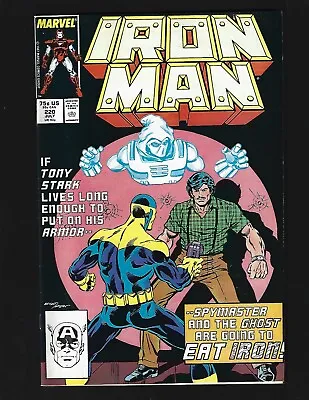 Buy Iron Man #220 VF Bright Layton I.M. Vs Ghost (1st Appear. Cont.) Death Spymaster • 6.35£