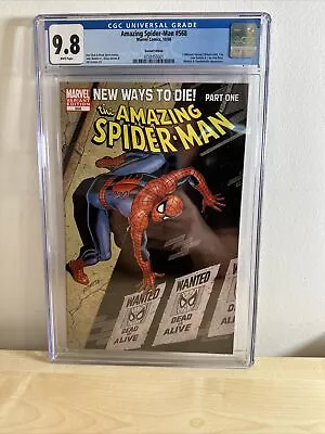 Buy Amazing Spiderman Issue 568 Variant Edition. CGC 9.8 - Romita - Marvel Comics • 149.99£