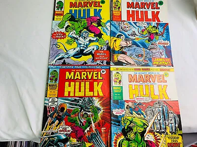 Buy The Mighty World Of Marvel Starring The Incredible Hulk #161-164 1975 Uk • 15.99£